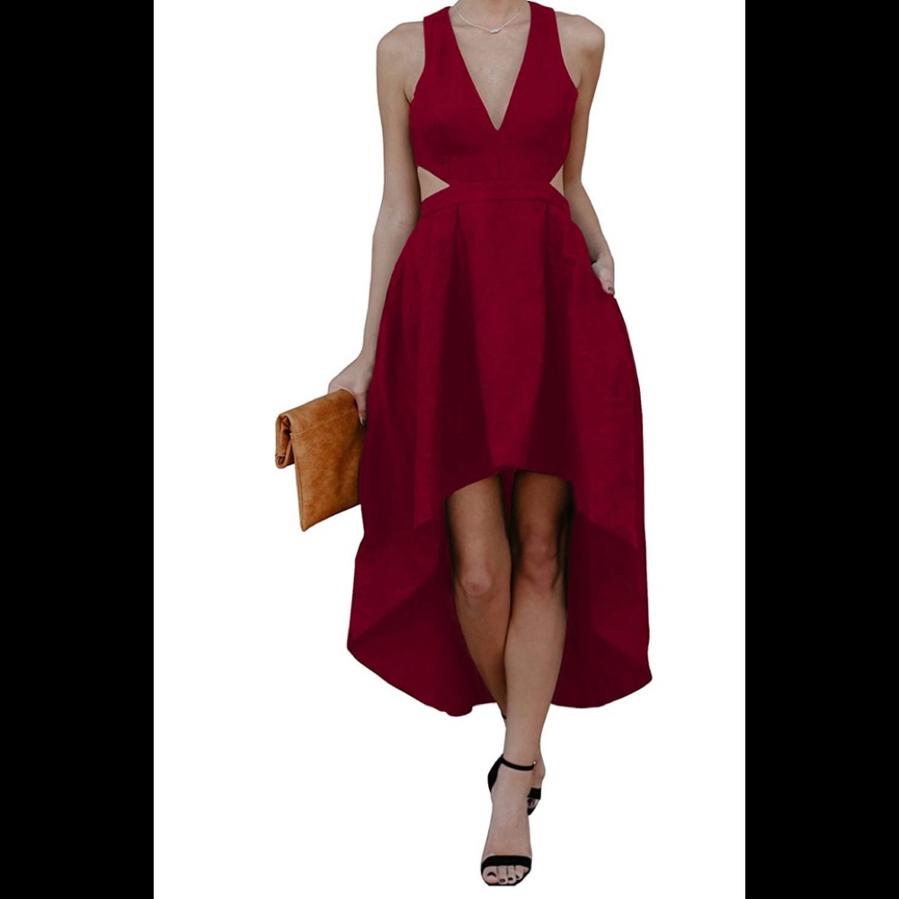 🔥 👀Hot, sexy, cut out asymmetrical dress🔥